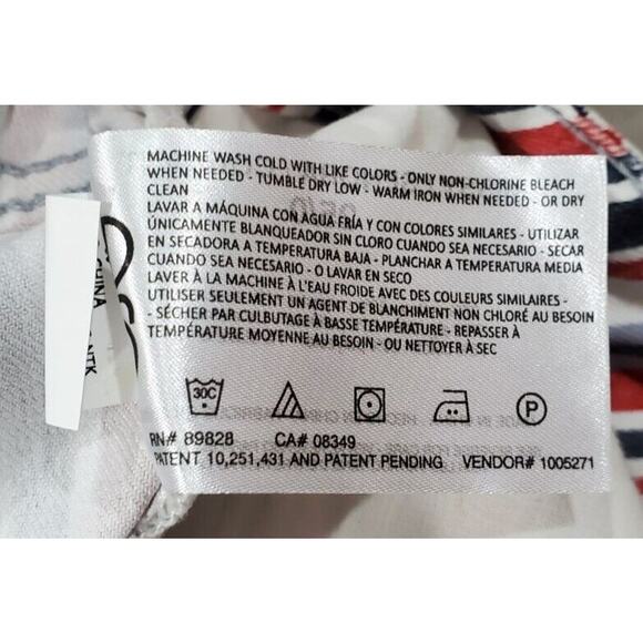 Skinnygirl Striped Button Fly Risk Taker Skinny Crop Jeans WOMENS SIZE 25/0 - Picture 10 of 10